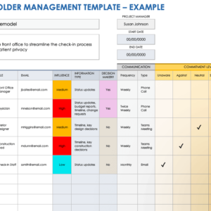 Engagement Tracker Sheets